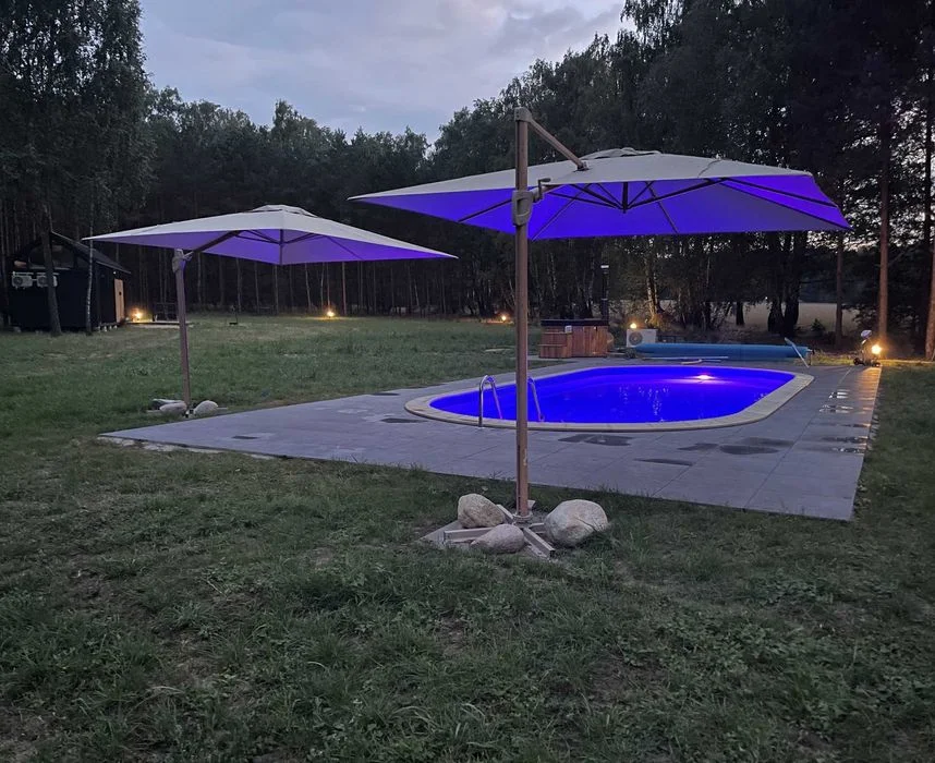 Całoroczne domki pod Łodzią – basen – jacuzzi – sauna – domek, apartament, nocleg, Łódź, Łask, Pabianice, Lutomiersk, Konstantynów, Wodzierady, Szadek – zdjęcie 6