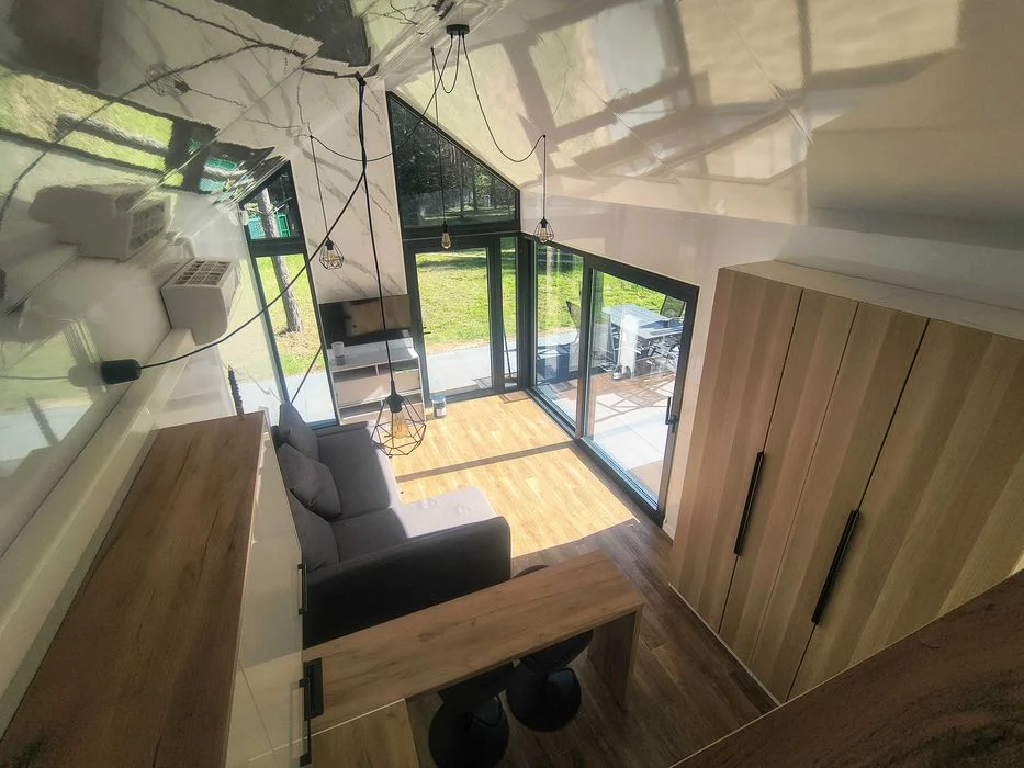 Całoroczne domki pod Łodzią – basen – jacuzzi – sauna – domek, apartament, nocleg, Łódź, Łask, Pabianice, Lutomiersk, Konstantynów, Wodzierady, Szadek – zdjęcie 10