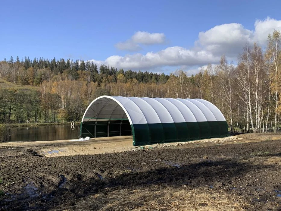 Hala Łukowa, Hala namiotowa Używana, Drugi Gatunek 13M szer. x 10m dł – zdjęcie 7