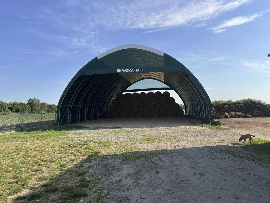 Hala Łukowa, Hala namiotowa Używana, Drugi Gatunek 12M szer. x 15m dł – zdjęcie 8
