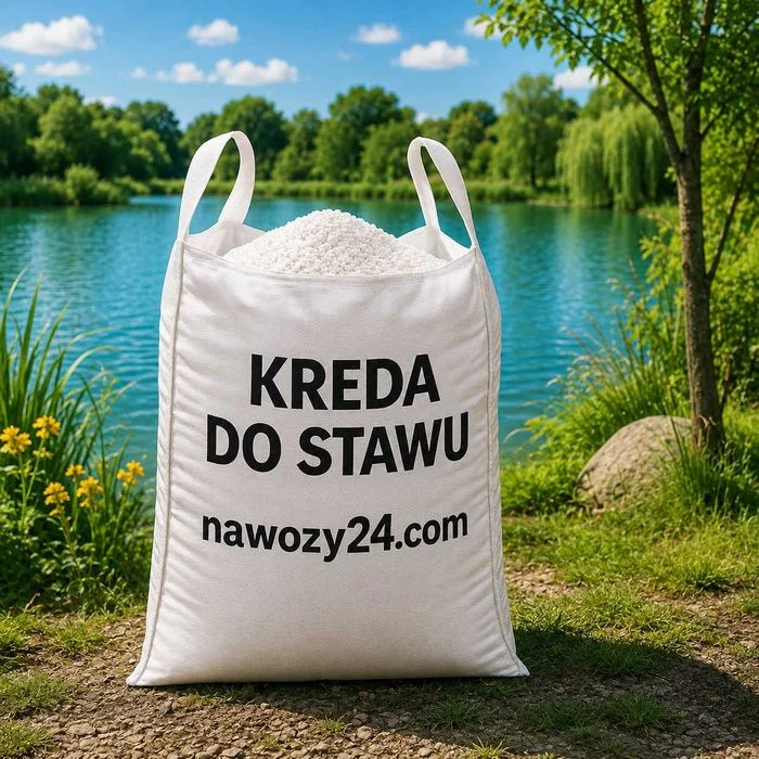 Kreda Stawowa Bigbag 500 kg z dostawą, kreda granulowana do stawu – zdjęcie 2