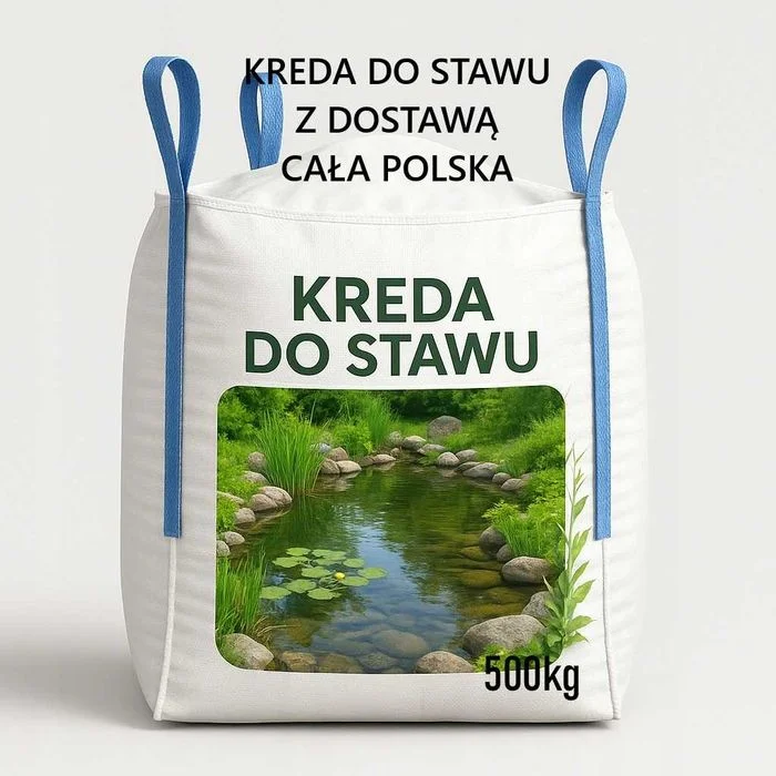 Kreda Stawowa Bigbag 500 kg z dostawą, kreda granulowana do stawu – zdjęcie 3