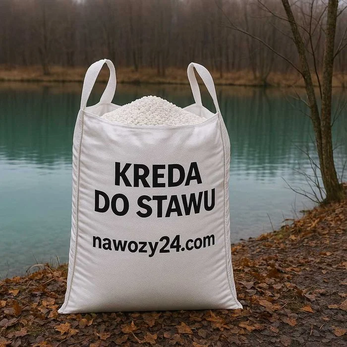Kreda Stawowa Bigbag 500 kg z dostawą, kreda granulowana do stawu – zdjęcie 4