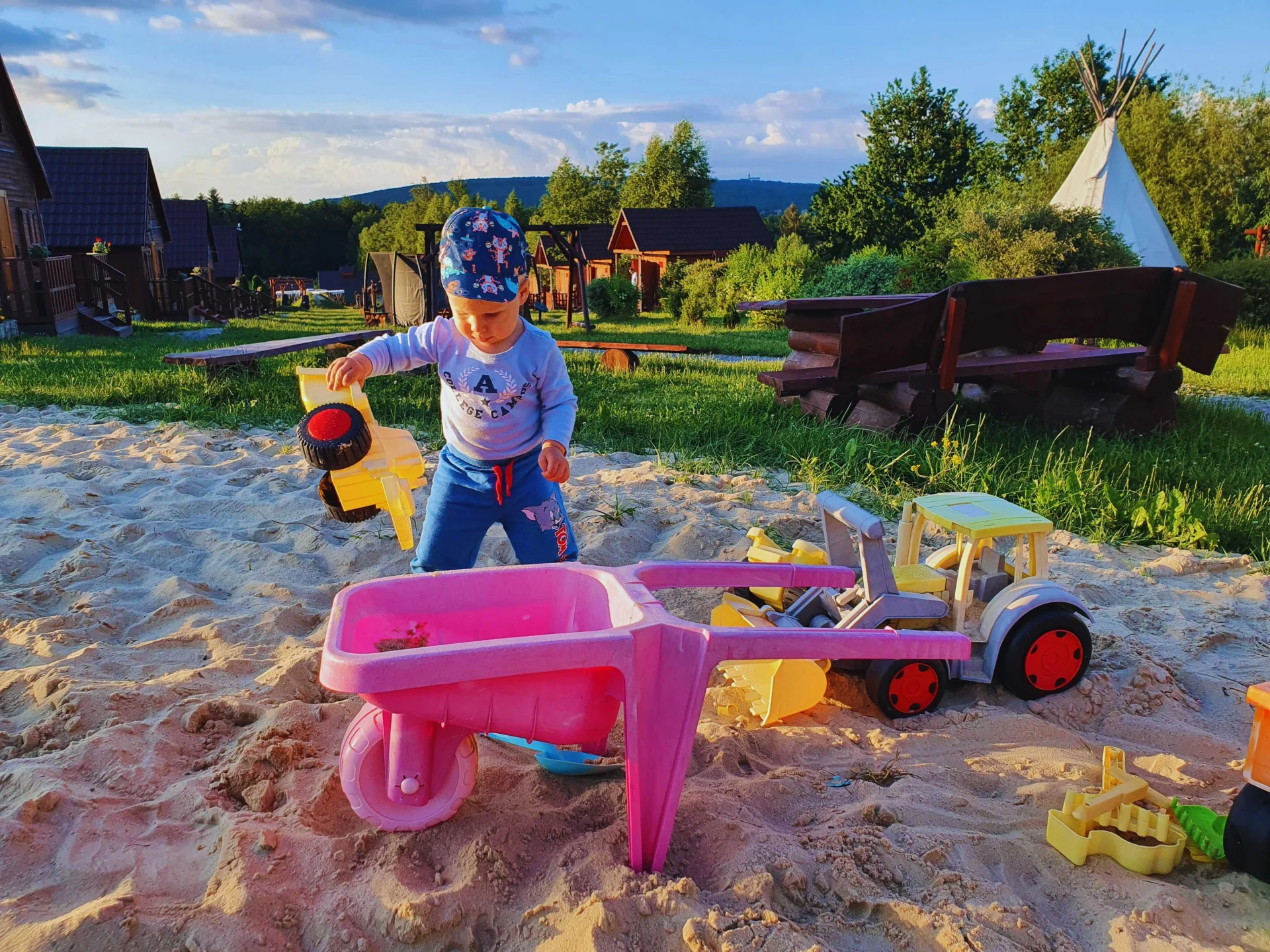 Rodzinny urlop w domku w Górach Świętokrzyskich