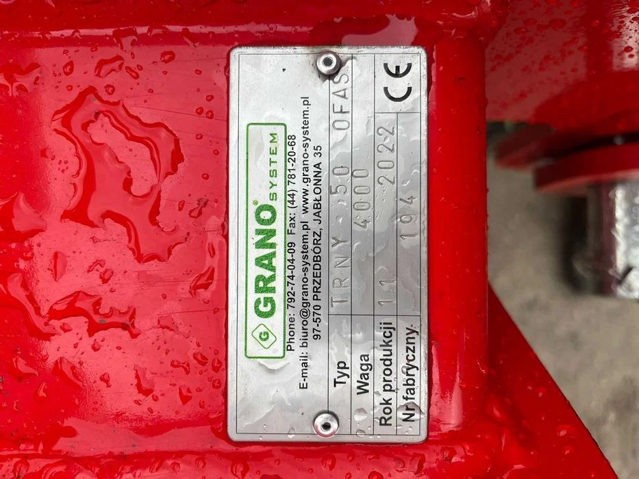 Brona talerzowa Grano System Tornado 5.0 m, stan bardzo dobry – zdjęcie 7