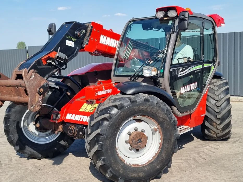 Ładowarka teleskopowa Manitou 634 - 16r*klima *cała w oryginale *jcb57 – zdjęcie 6