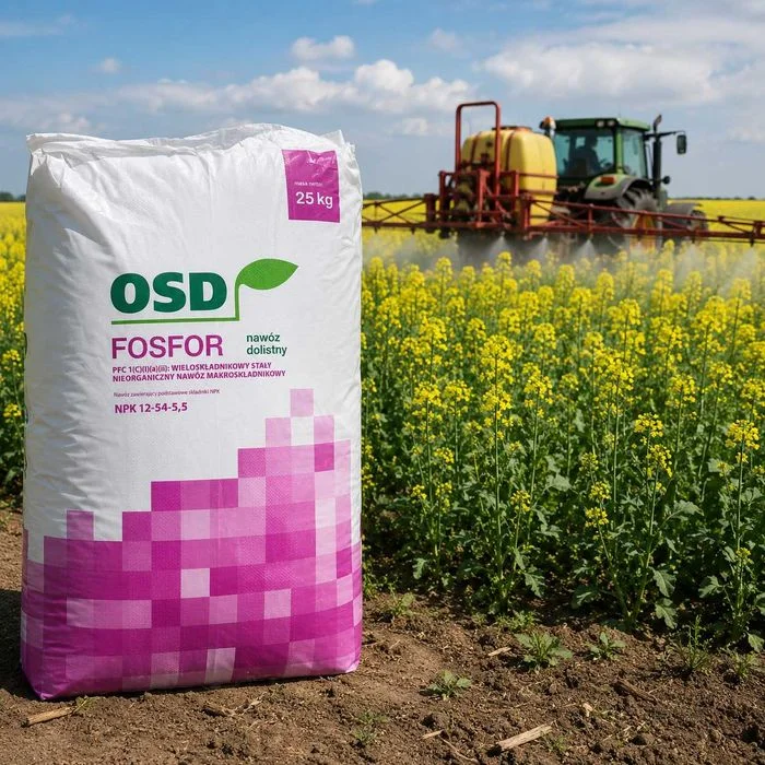 OSD FOSFOR na 8hektarów uprawy, stymulator wzrostu, nawóz dolistny do sadu i roślin fosforolubnych, nawóz na fioletowe liście kukurydzy – zdjęcie 2