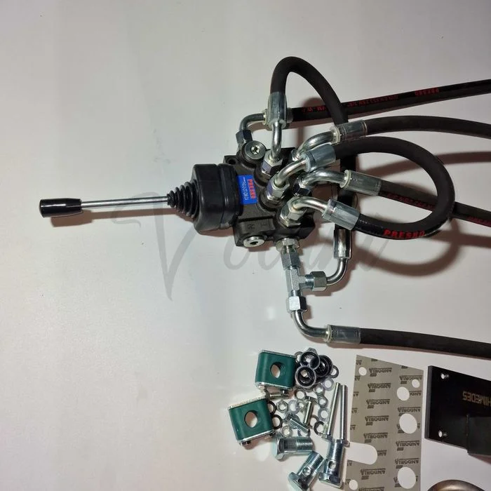 Rozdzielacz Zewnętrzny 2 Sekcyjny C-360 Hydrauliczny Pływak Joystick – zdjęcie 5