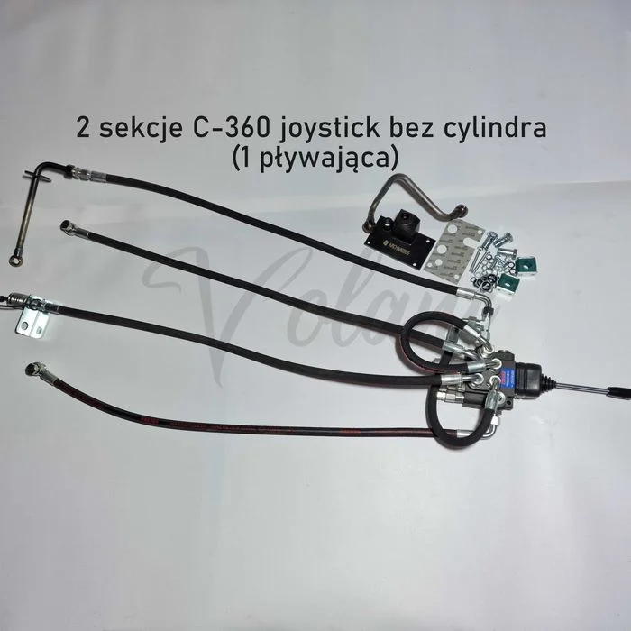 Rozdzielacz Zewnętrzny 2 Sekcyjny C-360 Hydrauliczny Pływak Joystick
