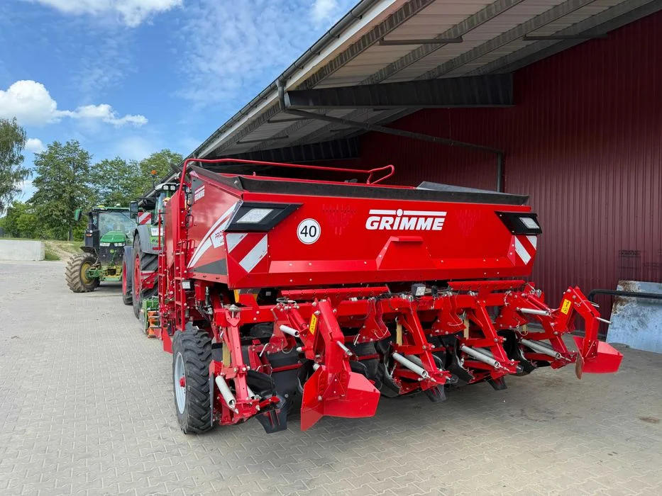 Sadzarka Grimme PRIOS 440 PRO + brona wirnikowa AMAZONE - 2023 rok – zdjęcie 6