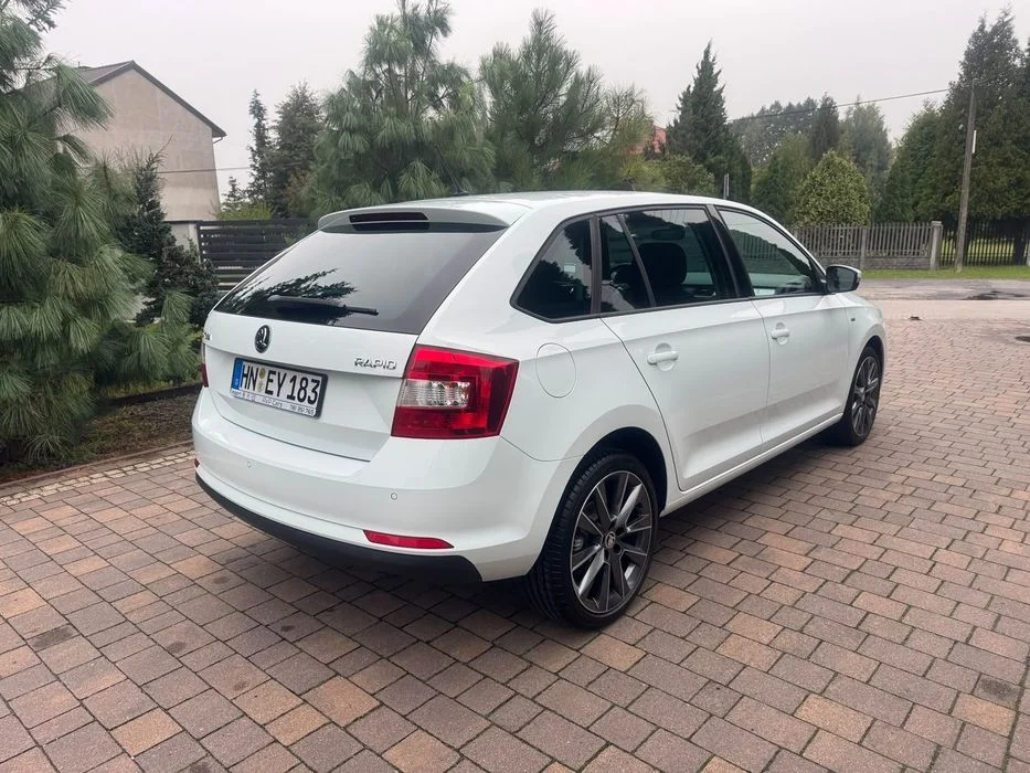 Skoda RAPID ACC!Xenon! Alu! DSG! Navi! Opłacony! Ideał! Polecam! – zdjęcie 4