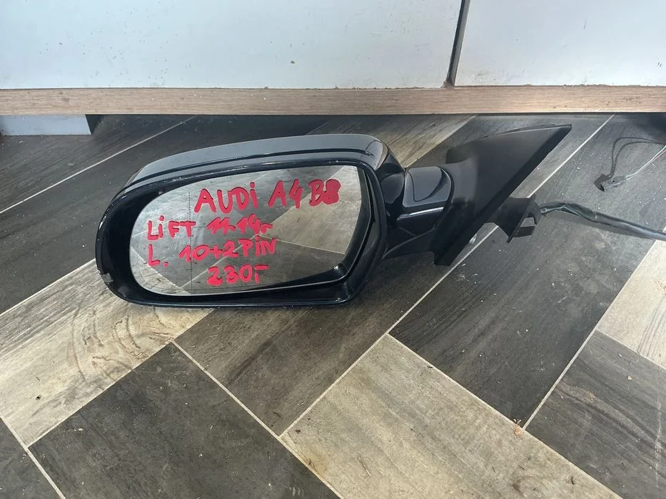 Audi A4 B8 Lift Lusterko Lewe Przednie Lewy Przód 12 Pin – zdjęcie 6