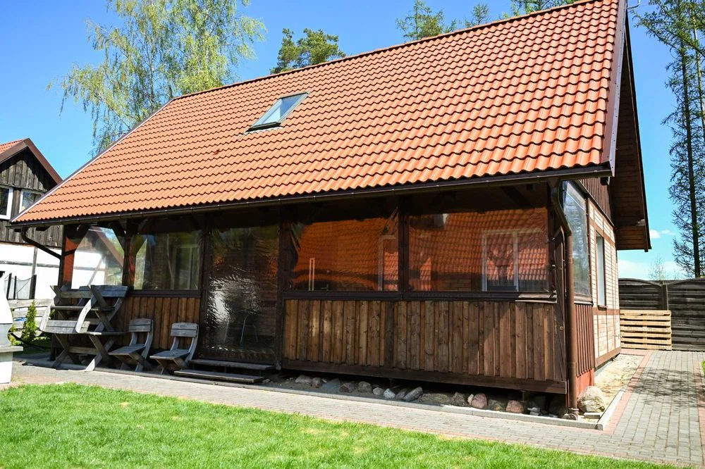 Domek na Kaszubach z Balią, jezioro, 8 osobowy, wolne od 23.08.