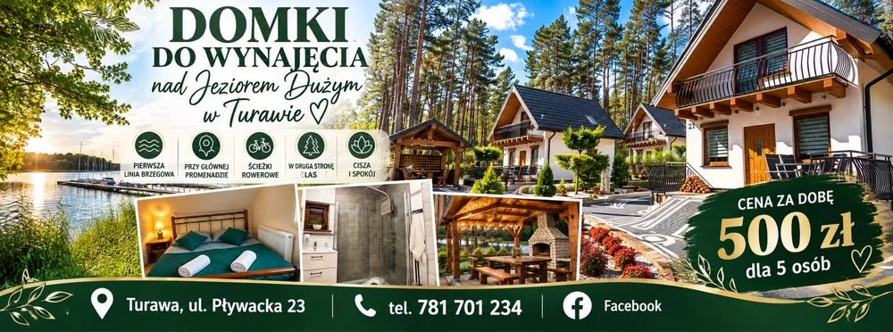 Nocleg nad jeziorem turawskim apartamenty Turawa Domek Dom letniskowy