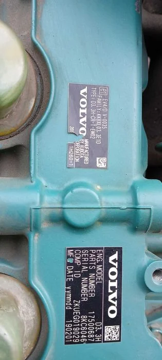 D3.3H-CR-T 55,4kW. 74,8kM V3307 Volvo l35g kubota – zdjęcie 4