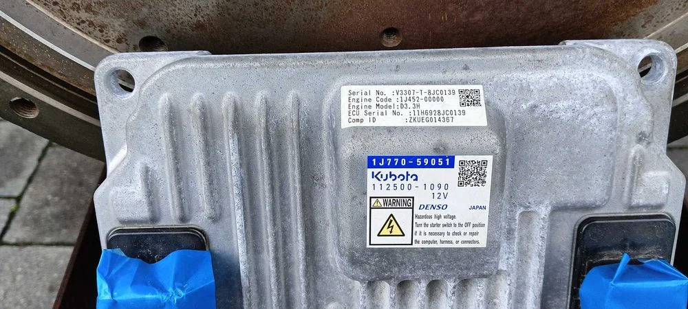 D3.3H-CR-T 55,4kW. 74,8kM V3307 Volvo l35g kubota – zdjęcie 6