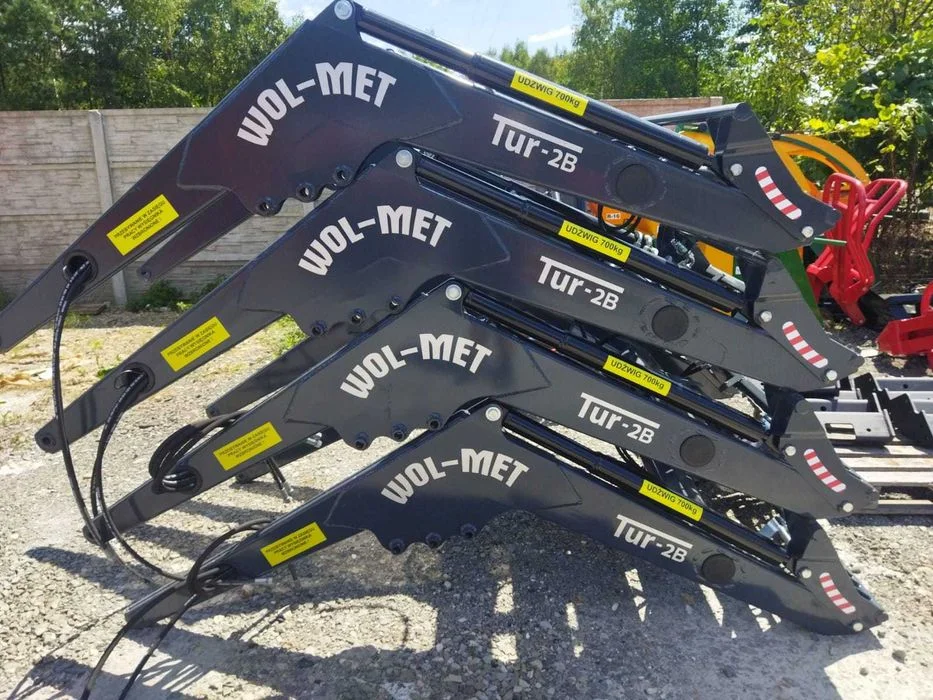 Ładowacz czołowy TUR 2B WOL-MET 700 kg 3,4 m 3-sekcyjny euro DOSTAWA