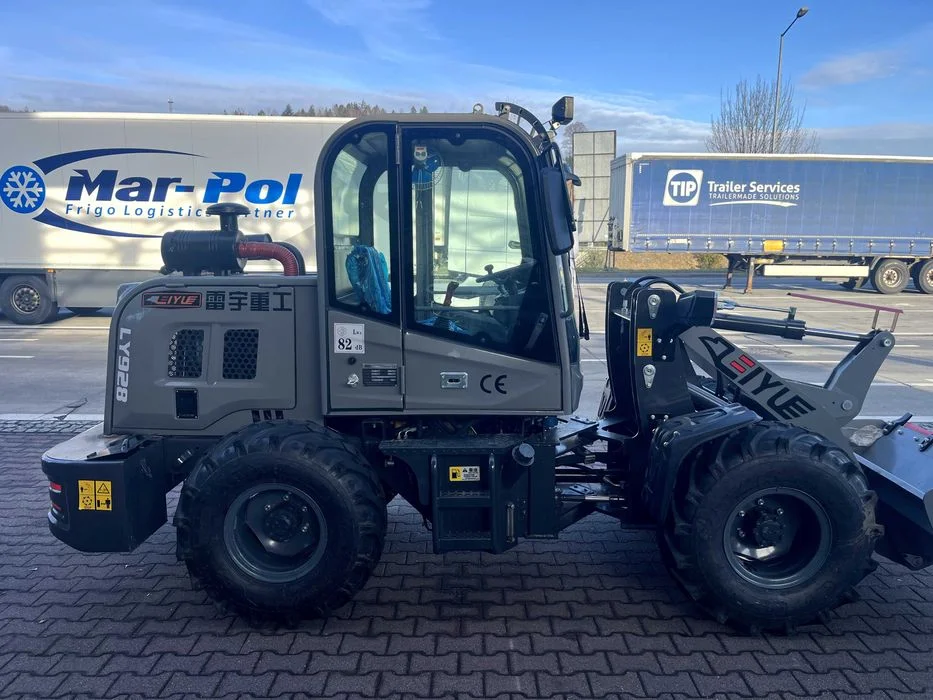 Ładowarka Kołowa Przegubowa 2000KG 2T 4x4 DIESEL WEICHAI 50KM WYSOKOŚĆ PODNOSZENIA 3,1 M – Nowa – Gwarancja 2-Lata – Dostawa Cała Polska – zdjęcie 8