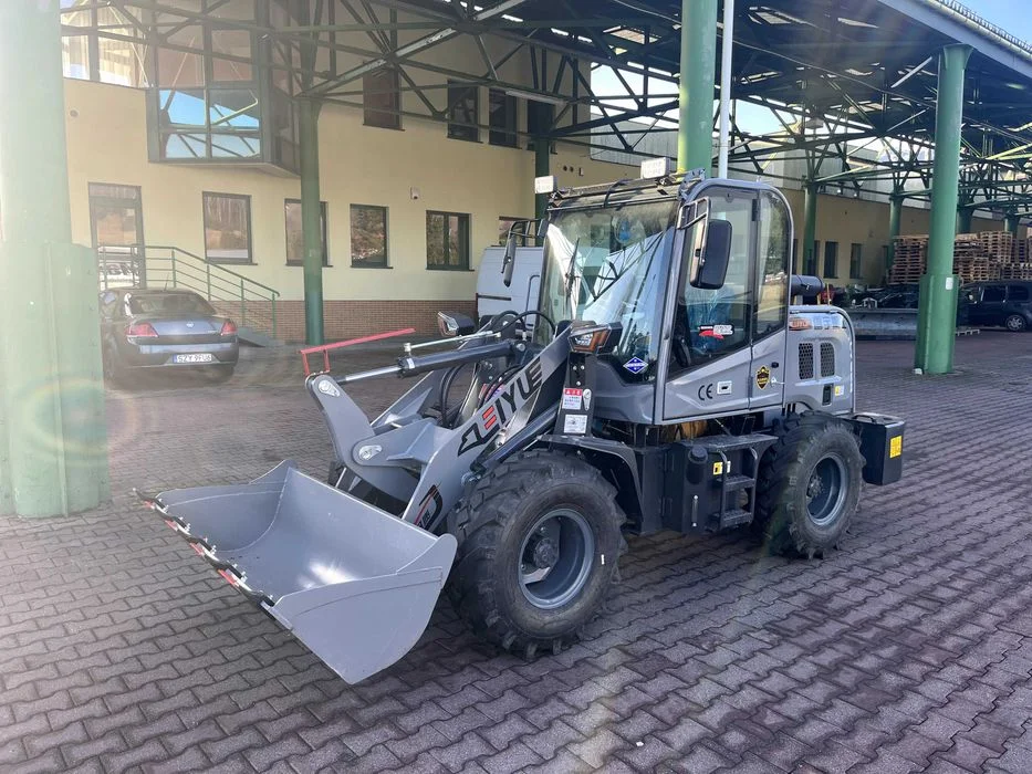 Ładowarka Kołowa Przegubowa 2000KG 2T 4x4 DIESEL WEICHAI 50KM WYSOKOŚĆ PODNOSZENIA 3,1 M – Nowa – Gwarancja 2-Lata – Dostawa Cała Polska – zdjęcie 4