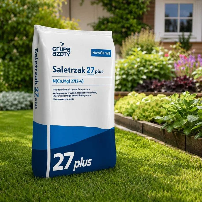 Saletrzak granulowany 25 kg nawóz azotowo wapniowy z magnezem – zdjęcie 2
