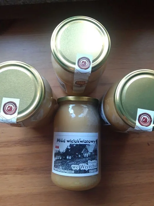 Miód WIELOKWIATOWY z własnej pasieki w TATRACH powyżej 1040 m n.p.m – zdjęcie 3