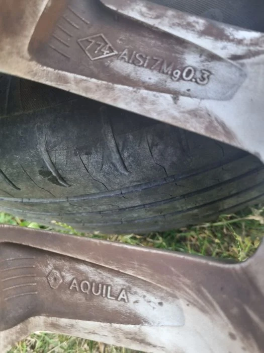 Koła, felgi aluminiowe 2szt. Renault Kadjar, Laguna itp. 5× 114.3, 17" – zdjęcie 7