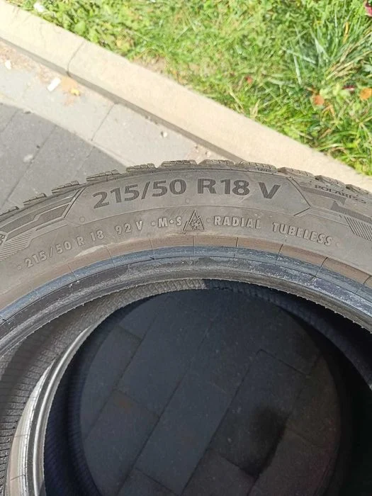 Komplet Opon Zimowych Barum Polaris 5, 215/50 R18 V – Bieżnik >7mm! RANT z Ssangyong Grand Tivoli – zdjęcie 9