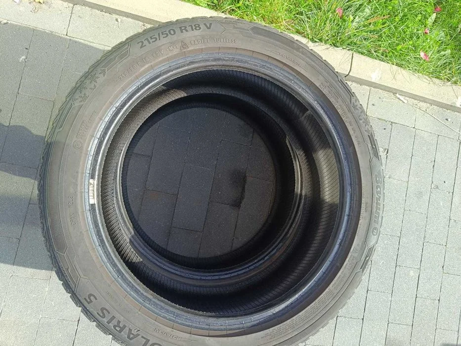 Komplet Opon Zimowych Barum Polaris 5, 215/50 R18 V – Bieżnik >7mm! RANT z Ssangyong Grand Tivoli – zdjęcie 6