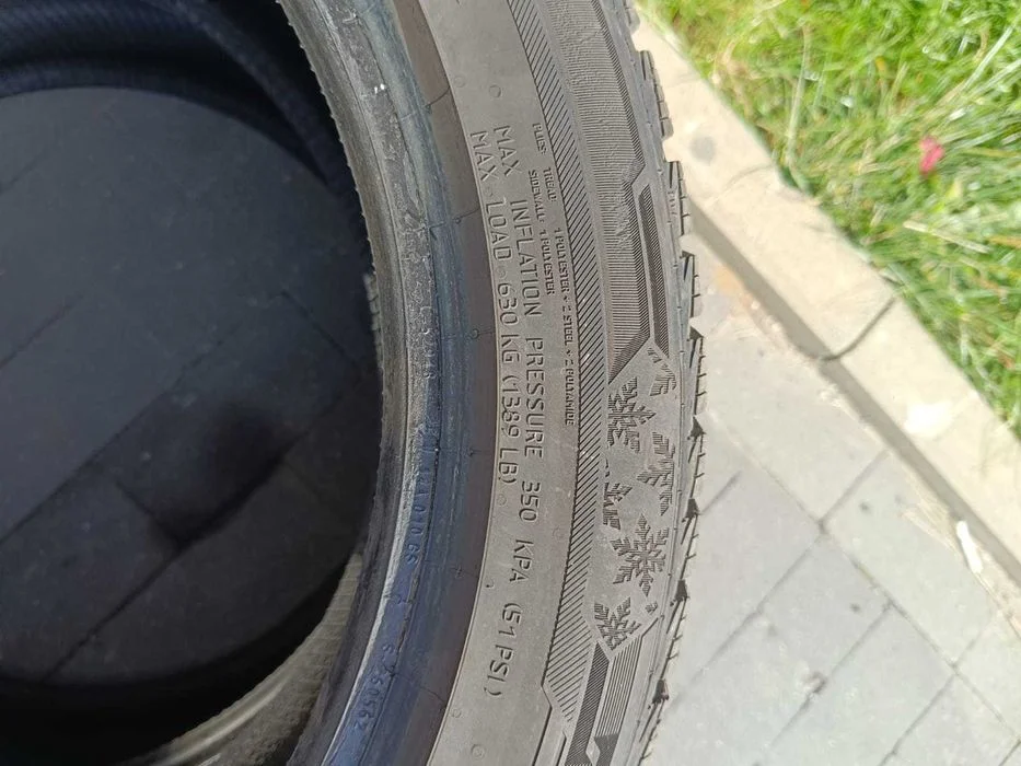 Komplet Opon Zimowych Barum Polaris 5, 215/50 R18 V – Bieżnik >7mm! RANT z Ssangyong Grand Tivoli – zdjęcie 7