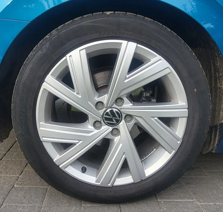 Koła felgi aluminiowe volkswagen 5x112 18cali z oponami – zdjęcie 2