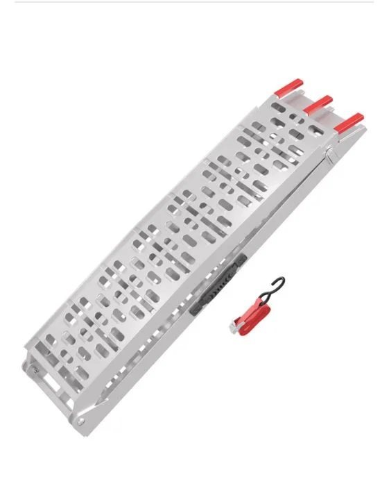Rampa Wiltec do motocykla ATV quad, aluminiowa rampa składana, antypoślizgowa rampa załadunkowa – zdjęcie 8