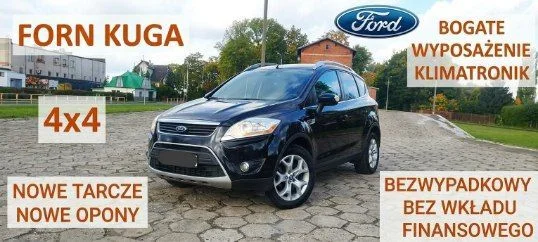 Ford Kuga Piękna Kuga bez wkładu doinwestowana super stan naped 4x4