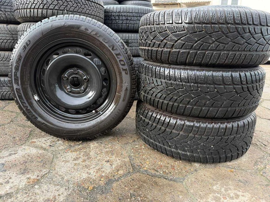 Oryginał koła 215/60R16 VW Skoda Audi Seat Dunlop XL zima 7,8mm KS7