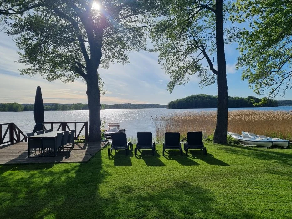 Wynajmę dom z linią brzegową jeziora Święta Sylwester sauna balia łódka grzyby ryby – zdjęcie 3