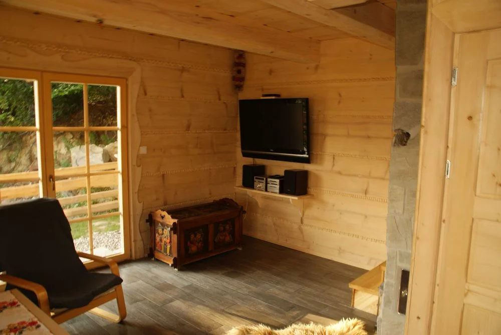 Domek w górach - Ochotnica Górna- Gorce - widok na TATRY – zdjęcie 4