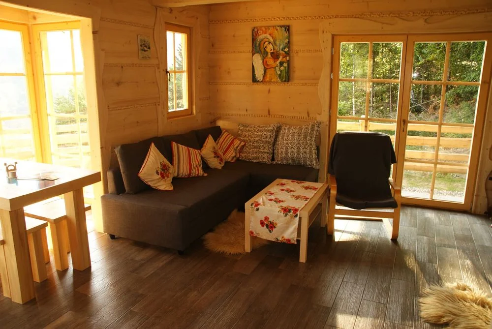 Domek w górach - Ochotnica Górna- Gorce - widok na TATRY – zdjęcie 5