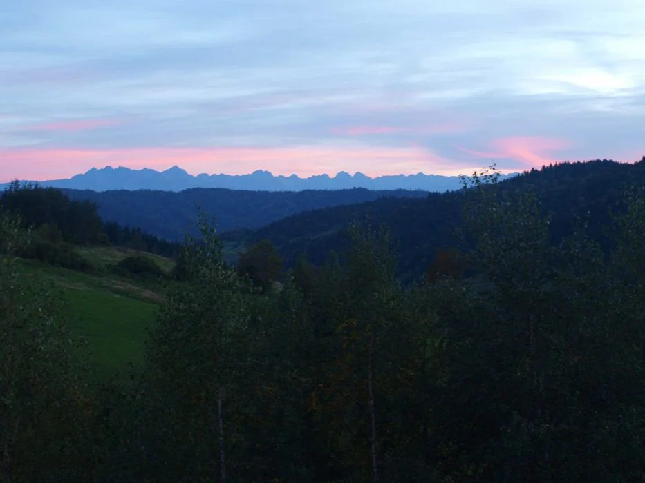 Domek w górach - Ochotnica Górna- Gorce - widok na TATRY – zdjęcie 6