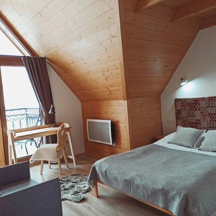 Domek jacuzzi, balia,sauna, bez sąsiadów, widok, święta – zdjęcie 8