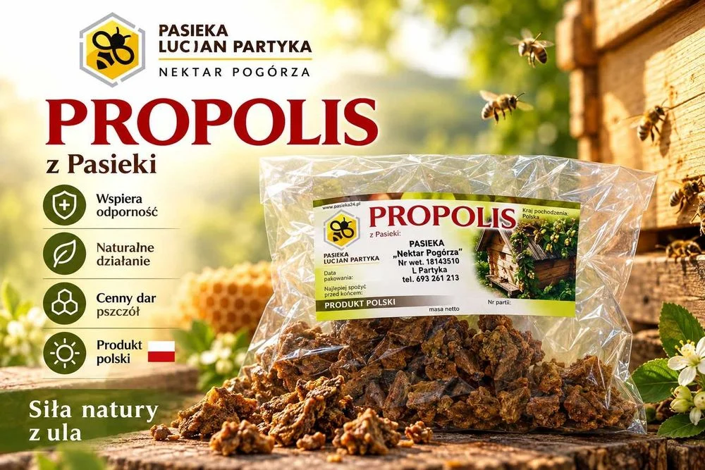 Propolis Kit Pszczeli Naturalny 100% z Podkarpacia