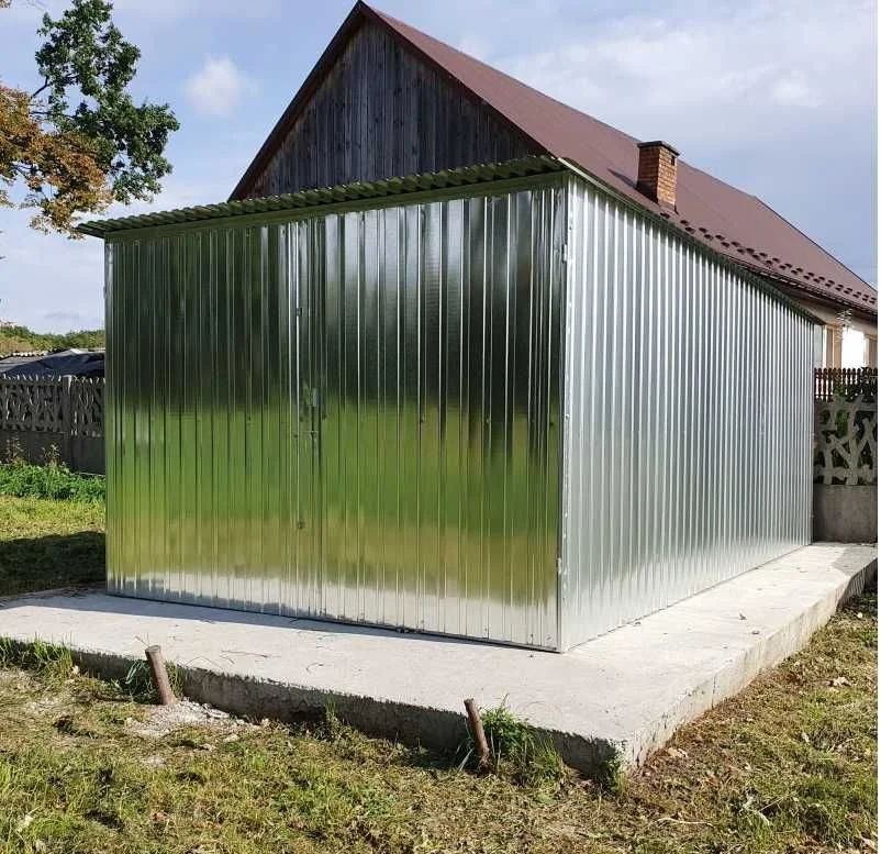 Garaż blaszany 3x5 ocynkowany; dowolne wymiary Zielona Góra
