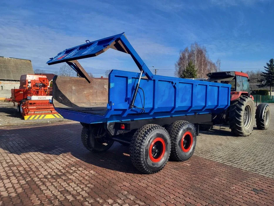 Przyczepa rolnicza wywrotka 12t Tandem.