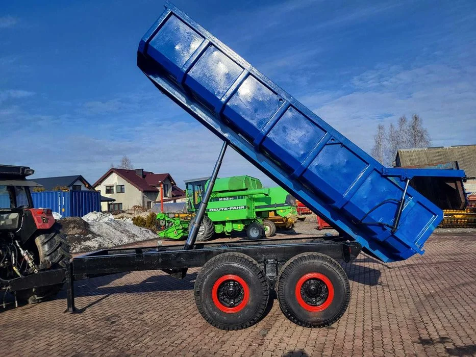 Przyczepa rolnicza wywrotka 12t Tandem. – zdjęcie 7