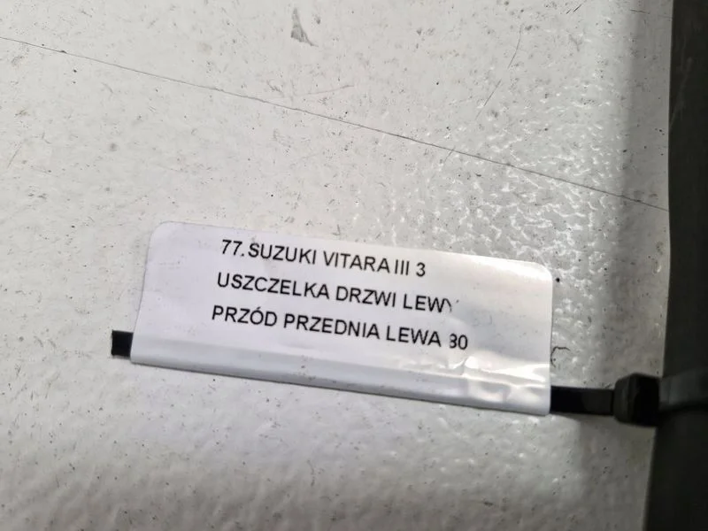 Suzuki Vitara Iii 3 Uszczelka Drzwi Lewy Przód Przednia Lewa – zdjęcie 4