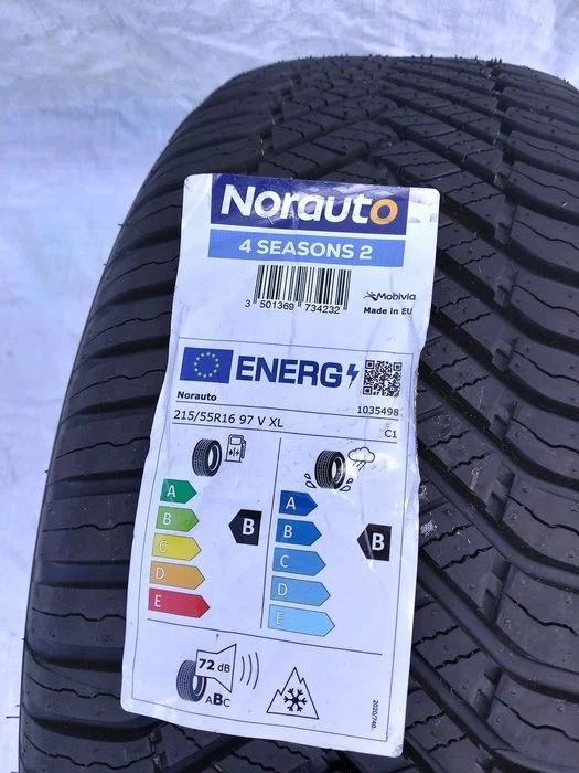 nowa opona całoroczna norauto 4 seasons 2 215/55 r16 97v – zdjęcie 2