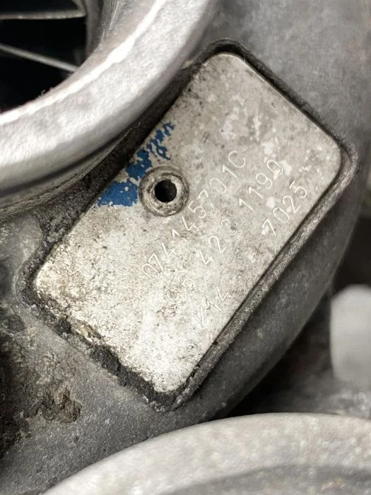 VW LT 102km 2.5TDI 96- TURBINA TURBOSPRĘŻARKA DEMONTAŻ ORYGINAŁ 074145701C – zdjęcie 7