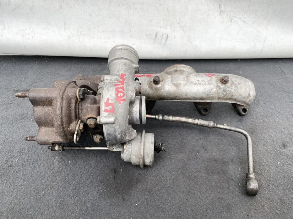 VW LT 102km 2.5TDI 96- TURBINA TURBOSPRĘŻARKA DEMONTAŻ ORYGINAŁ 074145701C – zdjęcie 4