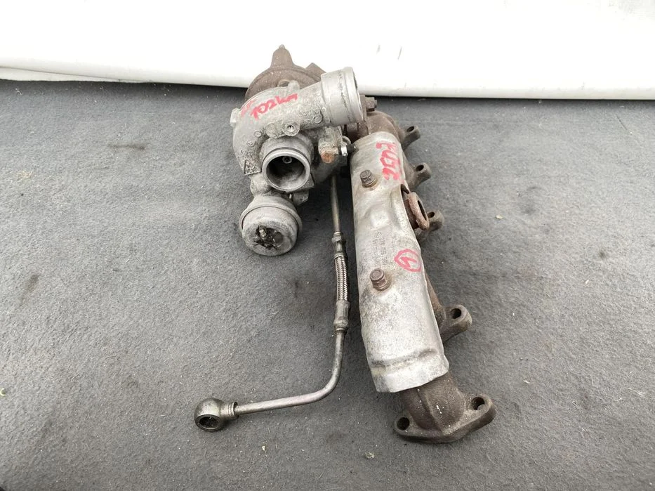 VW LT 102km 2.5TDI 96- TURBINA TURBOSPRĘŻARKA DEMONTAŻ ORYGINAŁ 074145701C – zdjęcie 2