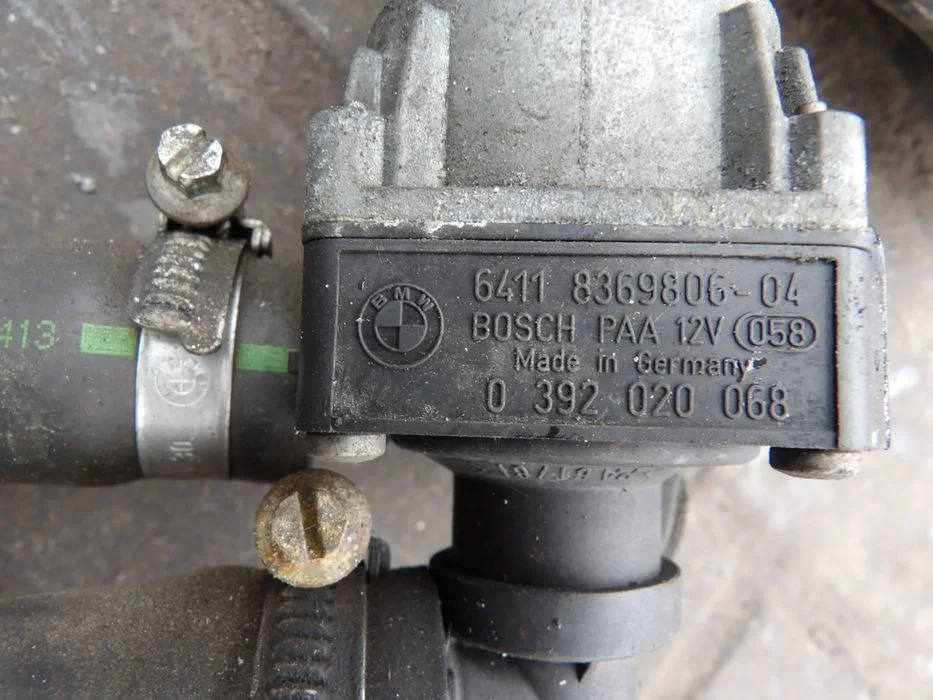 Bmw - E90 - M57 - 3.0D - Rura , Przewód Chłodnicy Wody - Elektrozawór - 6928591 8369806 – zdjęcie 3
