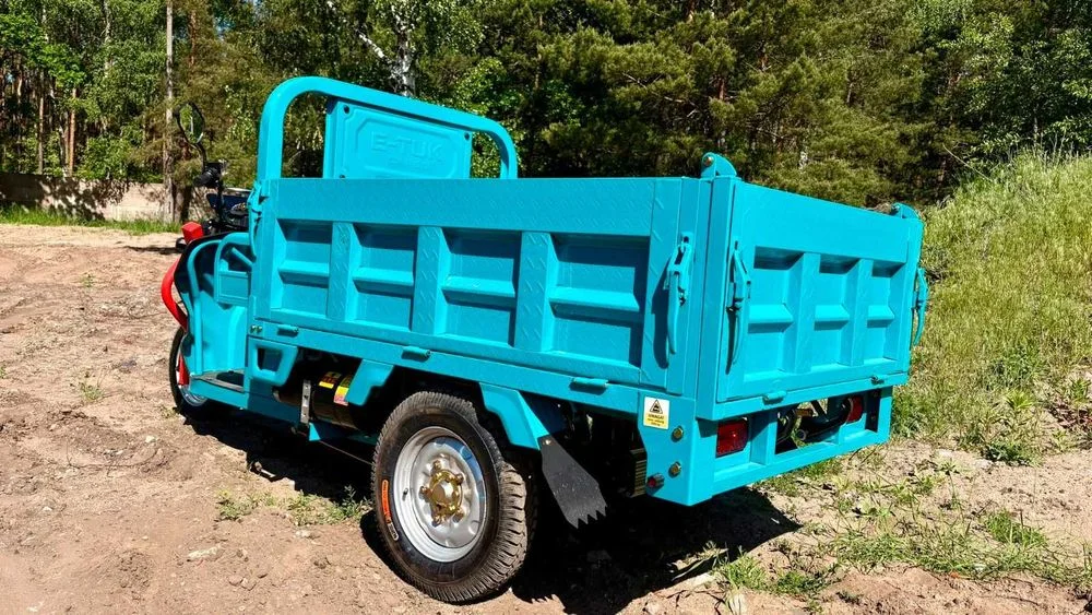 Elektryczny pojazd, wozidło, taczka, E-TUK tuk Cargo, manualny kiper, 5990 zł brutto FV 23 %od ręki – zdjęcie 4