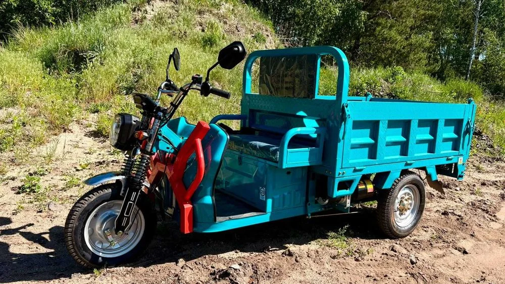 Elektryczny pojazd, wozidło, taczka, E-TUK tuk Cargo, manualny kiper, 5990 zł brutto FV 23 %od ręki – zdjęcie 3
